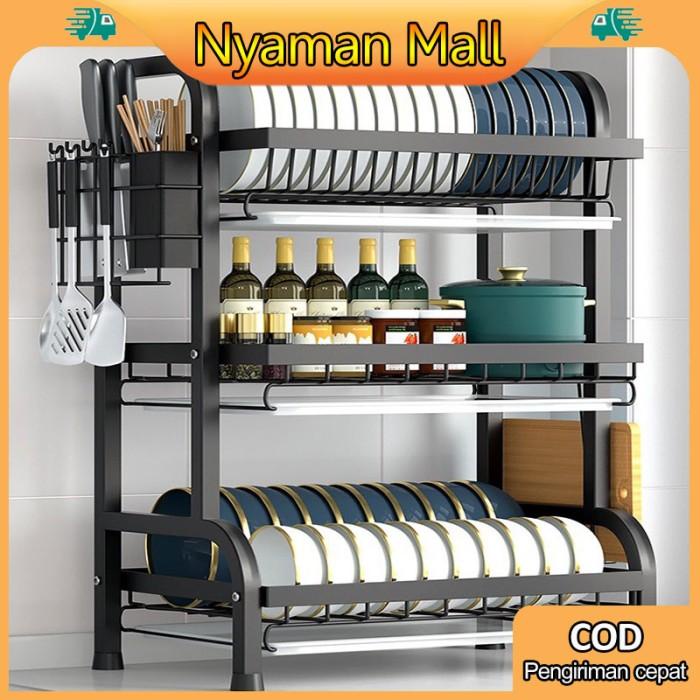 Jual Rak Piring Rak Pengering Piring Rak Piring Stainless Rak Dapur Rak ...