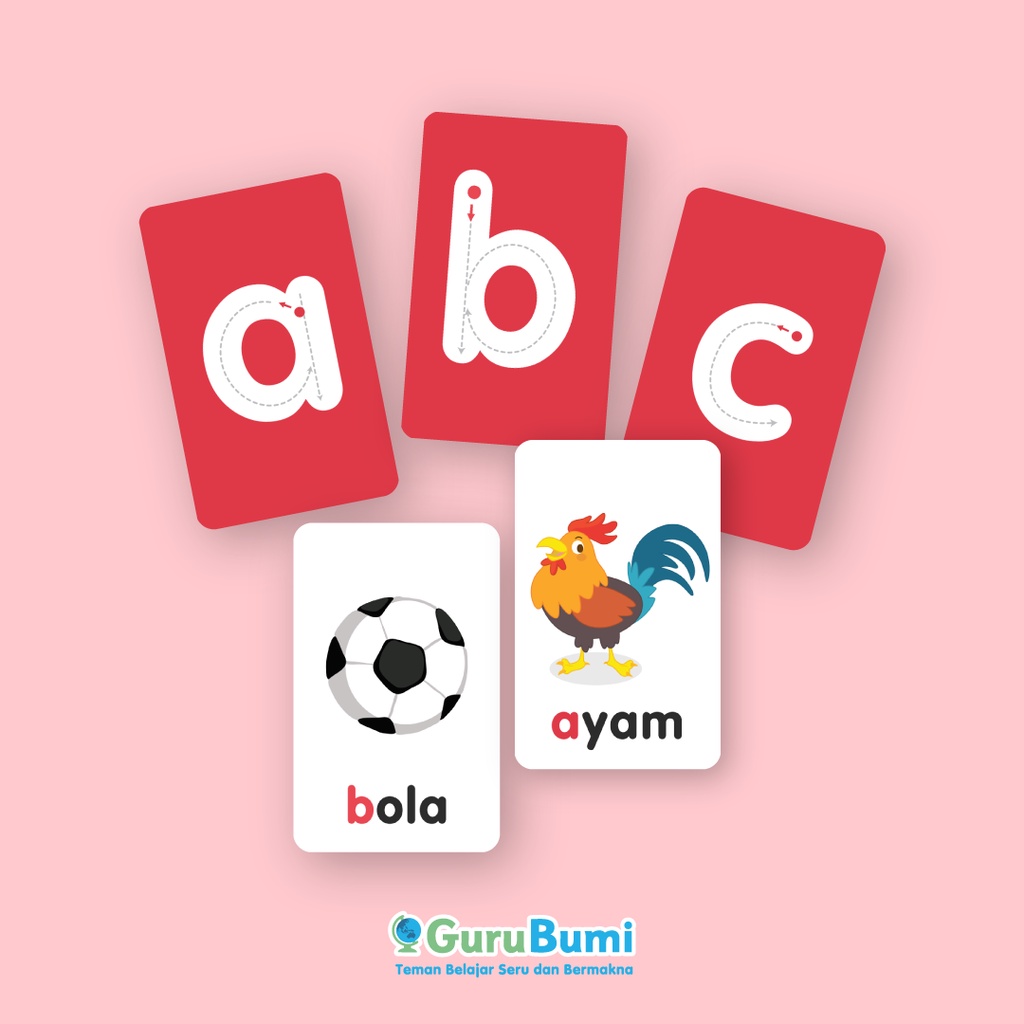 Jual Learning Kit Huruf Abjad| Lembar Aktivitas Anak | Latihan Menulis ...