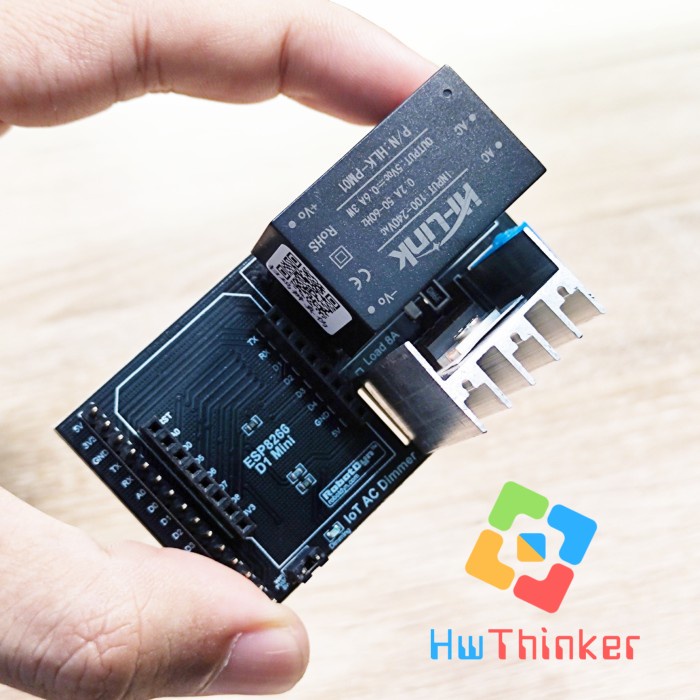 Jual RobotDyn DIY IOT AC Dimmer Kit support ESP8266 Wemos D1 mini WIFI