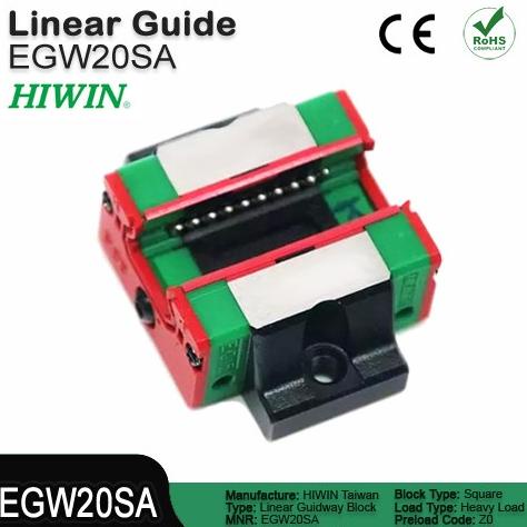 Jual Egw20Sa Linear Guide Block - Original Hiwin Taiwan | Shopee Indonesia