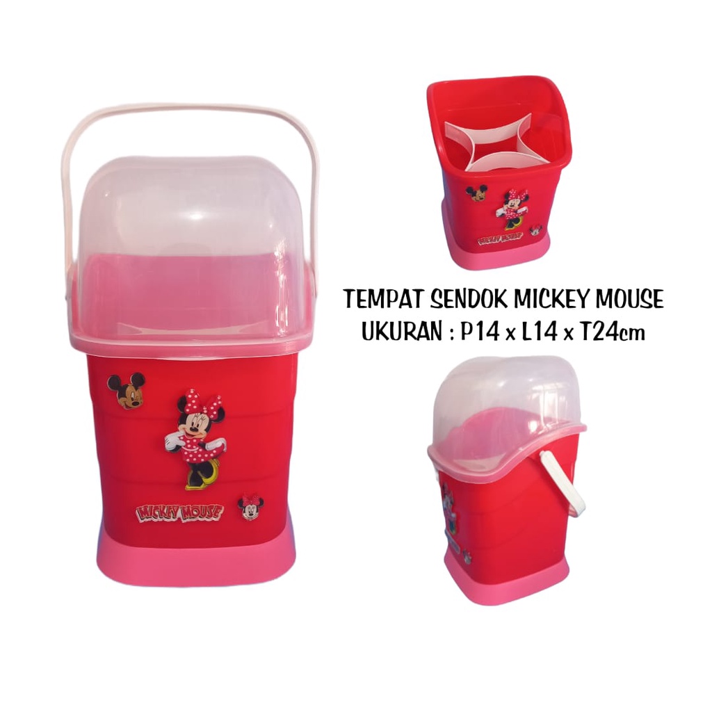 Jual TEMPAT SENDOK MICKEY MOUSE / WADAH SENDOK MICKEY MOUSE / RAK ...