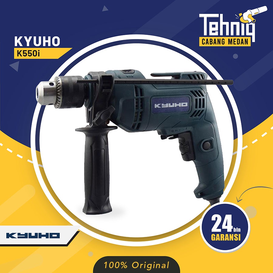 Jual Mesin Bor Tembok Dinding Beton Kyuho K550i Impact Drill Machine Shopee Indonesia 8211