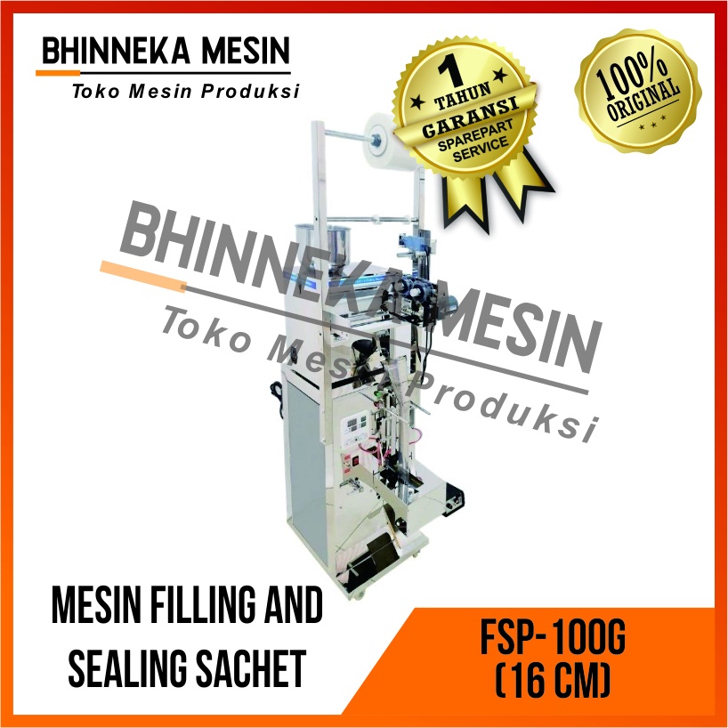 Jual Mesin Penimbang And Pengemas Sachet 16cm Filling And Sealing Sachet