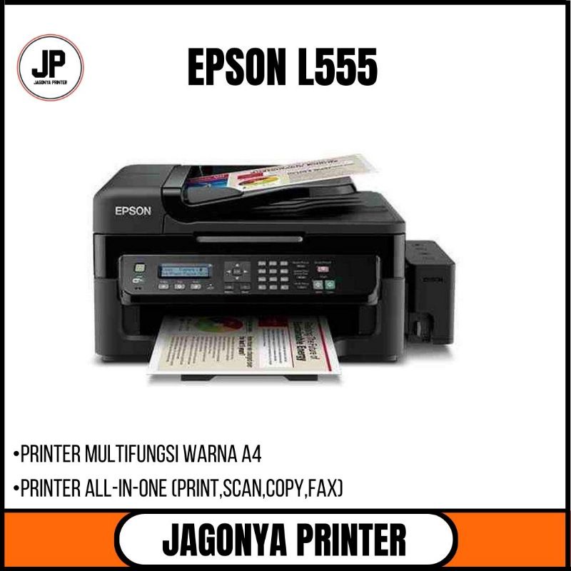 Jual Printer Epson L555 multifungsi A4 | Shopee Indonesia