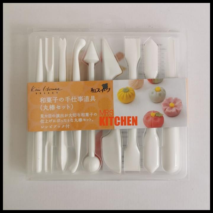 Jual Kai Cake Confectionery Sweet Wagashi Tools Kue Tool Set Made In Japan Shopee Indonesia