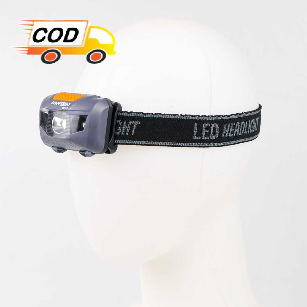 Jual Headlamp Senter Kepala LED 2 Warna Merah Putih Lampu Super Terang ...