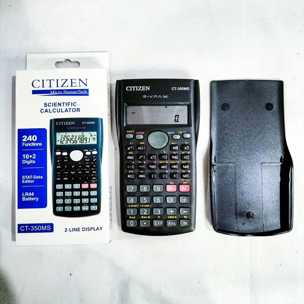 Jual Kalkulator Sekolah Sains Scientific Citizen Fx 350 ESA/ 350 ESA ...