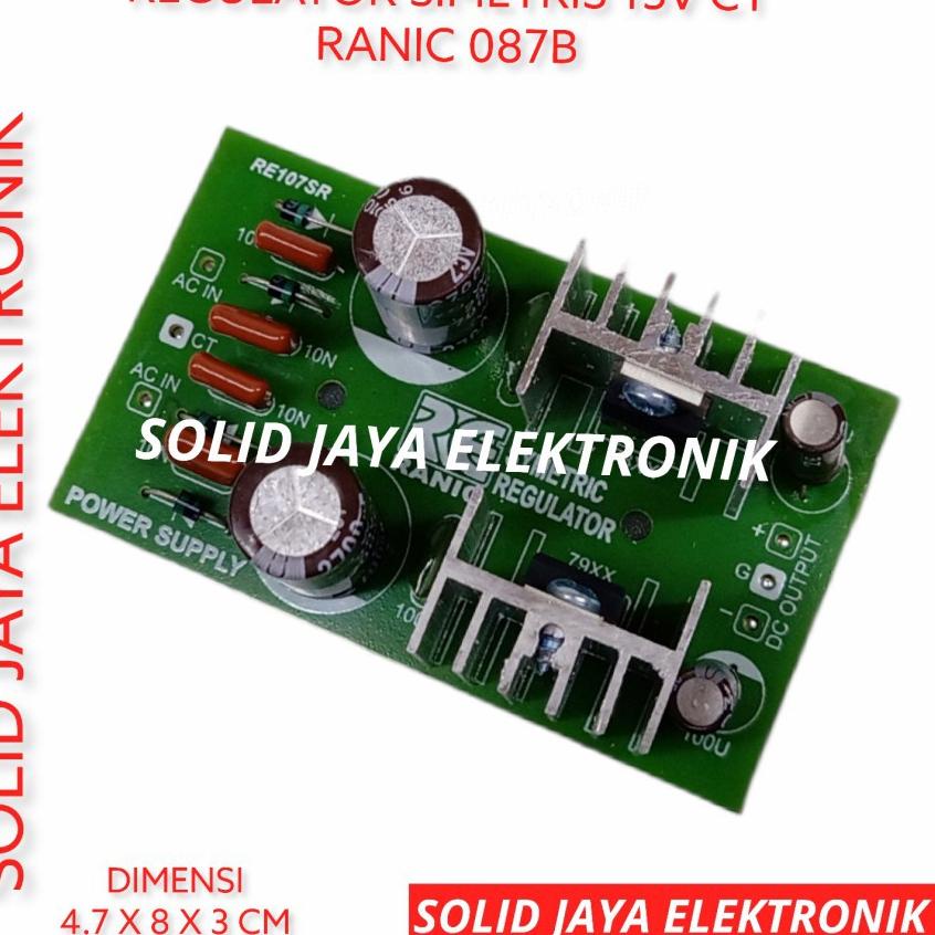 Jual Terbaik KIT REGULATOR SIMETRIS 15 VOLT CT PSU SIMETRIS 15V CT