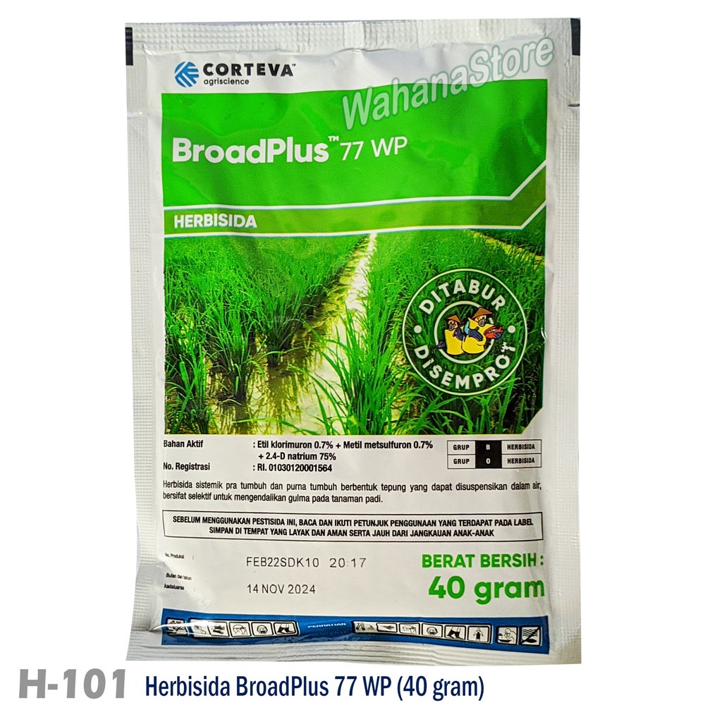 Jual Herbisida Broad Plus 77 WP 40 Gr | Shopee Indonesia