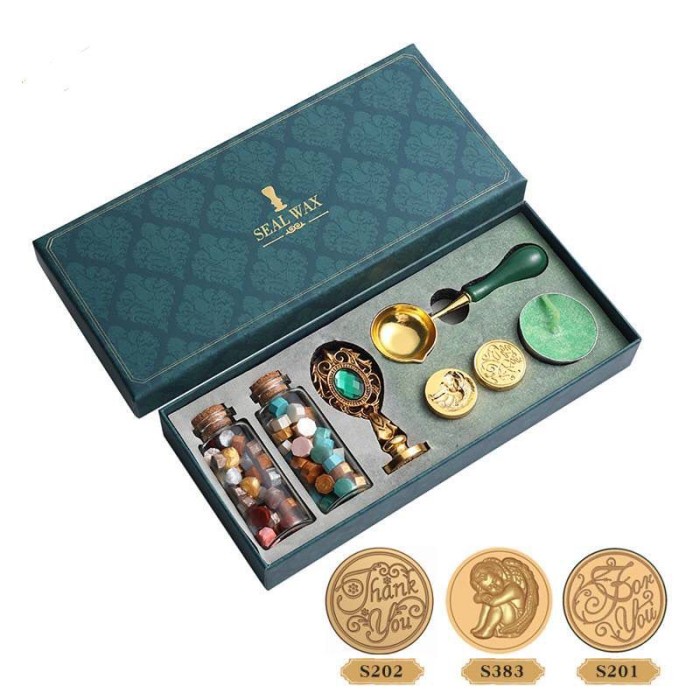 Alfabet zegellak stempel, vintage letter J stempel kit, 0,98 inch