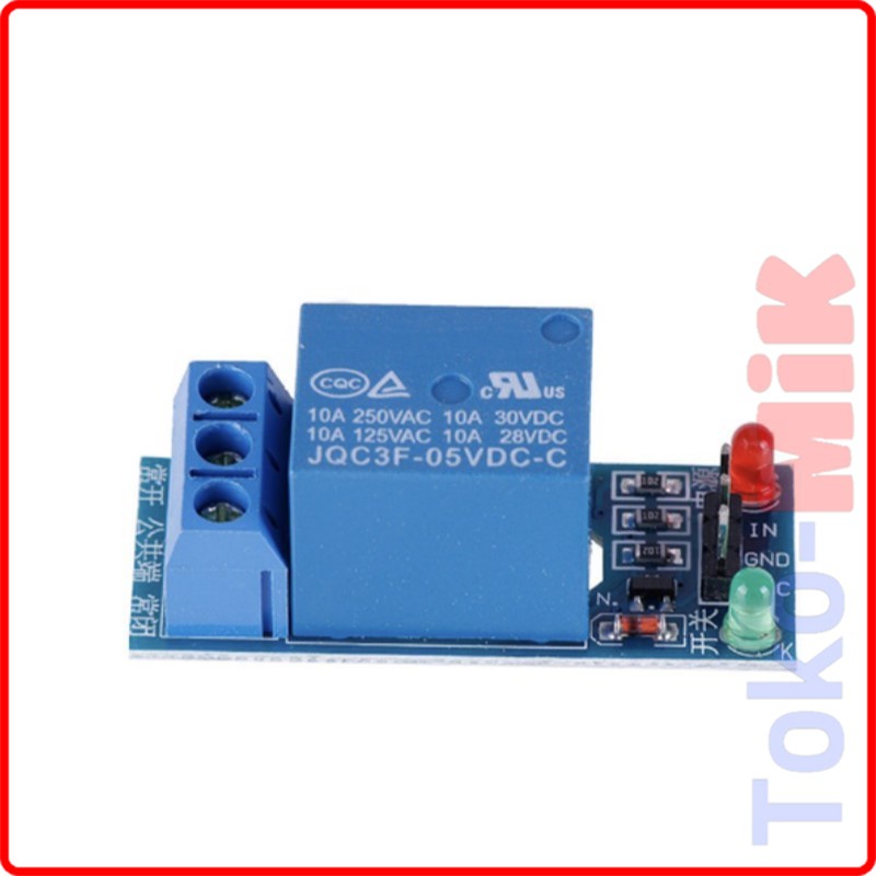 Jual PCB 1 CHANNEL RELAY MODULE MODUL 1 KANAL Modul Relay Low Level ...