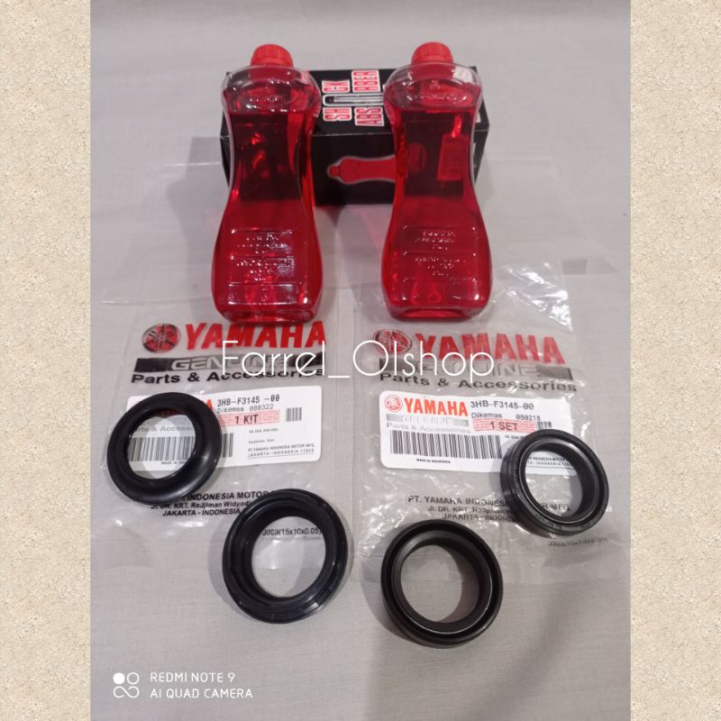 Jual Seal Sock Sil Sok Depan Plus Seal Debu Original Set Oli Sock Jumbo Botol Yamaha Rxk Rx K