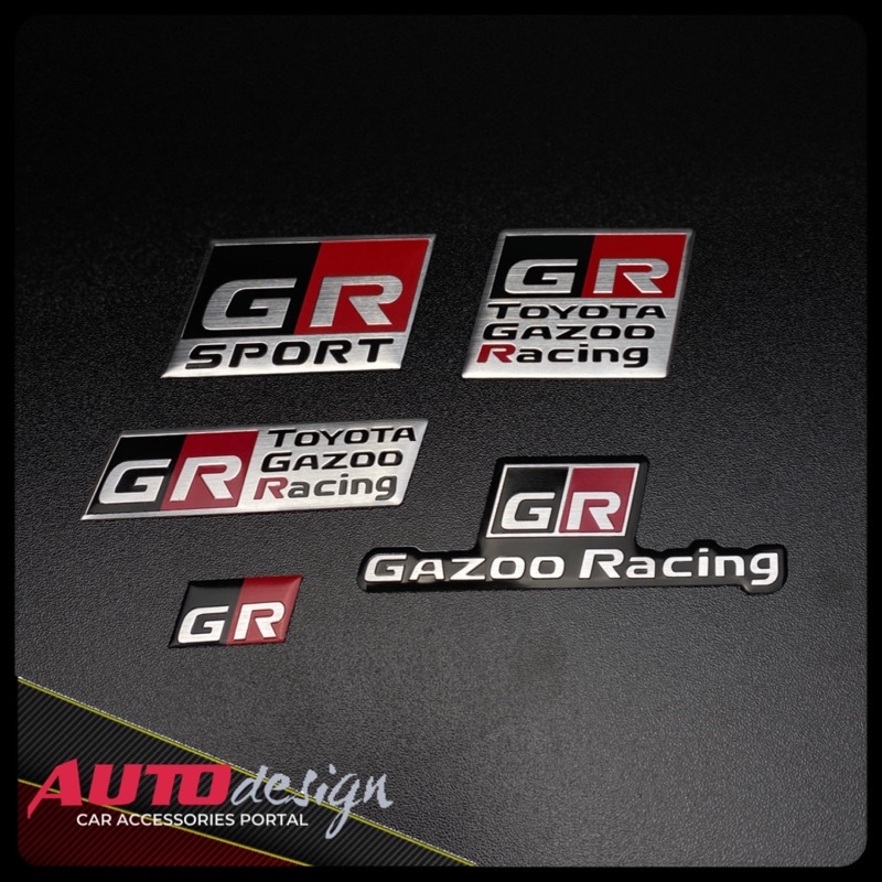 Jual GR SPORT GAZOO RACING Emblem Mobil Toyota Alumunium Sheet | Shopee ...