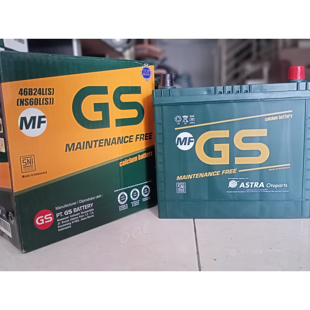 Jual Aki Mobil Proton : Saga, Savvy, Waja/ Battery GS ASTRA Type GS MF