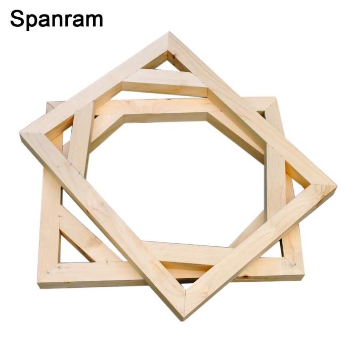 Jual SPANRAM Frame Rangka Kayu 90x120 cm | Shopee Indonesia