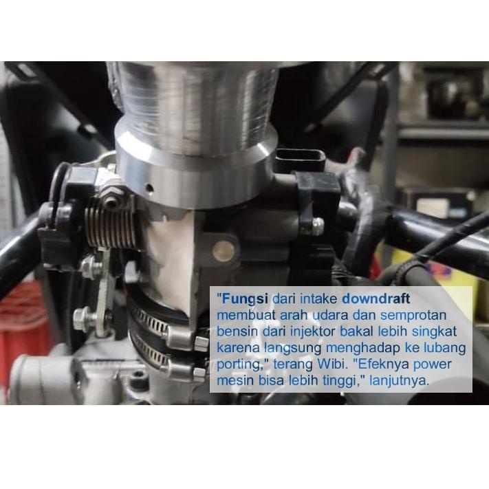 Jual Qhc14 Intake Manipul Cb150r Cbr150 Cb 150 Bisa Buat Downdraft