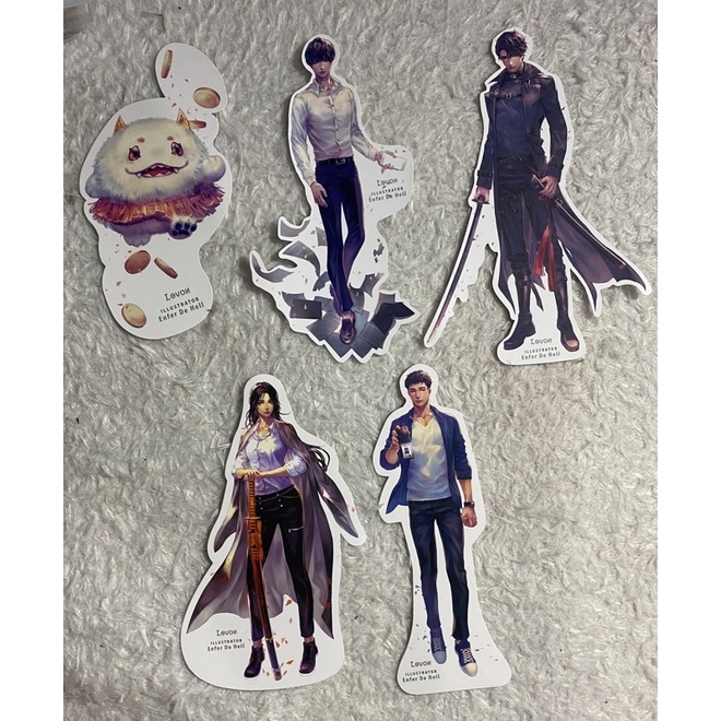 Jual [READY] official merch sticker orv from novel thai ver || tags ...