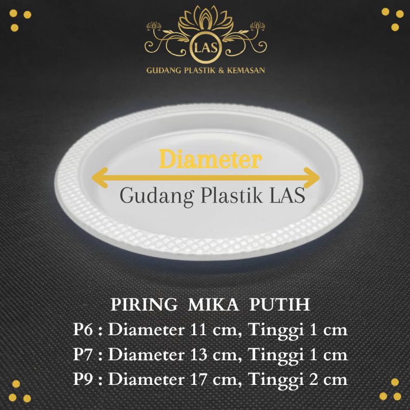 Jual Piring Plastik Piring Mika Piring Sekali Pakai Shopee Indonesia