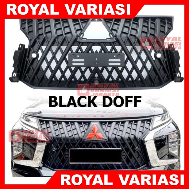 Jual Grill Pajero Sport Up Model Lexus Black Doff Front Grille Shopee Indonesia