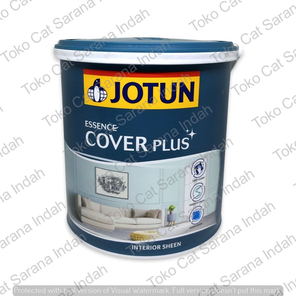 Jual Jotun Essence Cover Plus Sheen White 35lt 5 Kg Cat Tembok Dalam Interior Semi Kilap 9064