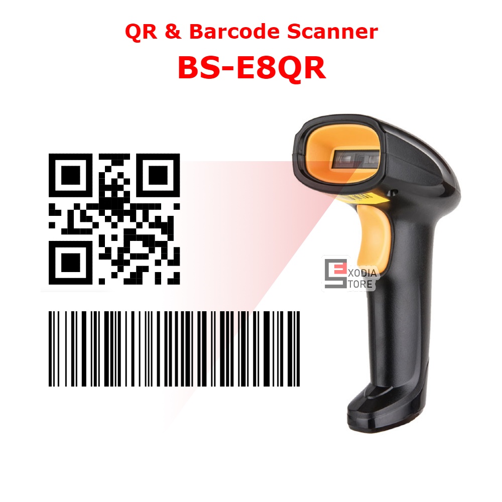 Jual QR And Barcode Scanner IWARE BS-E8QR | Barcode & QR Scanner BS ...