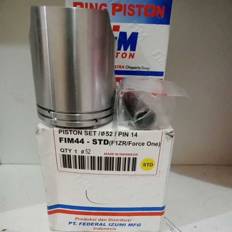 Jual Piston Kit F1zr FIM44 Std 52mm Shopee Indonesia