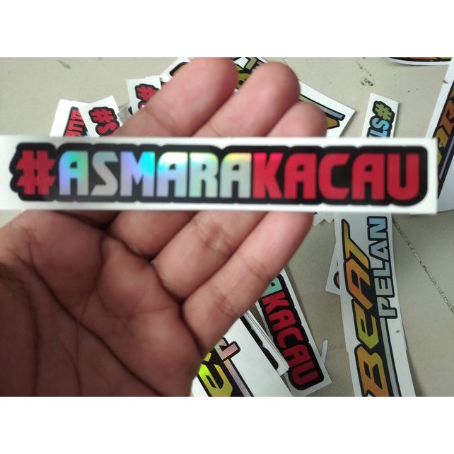 Jual STIKER ASMARA KACAU HOLOGRAM | Shopee Indonesia