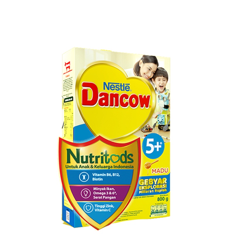 Jual DANCOW 5+ Rasa Madu Box 750g | Shopee Indonesia