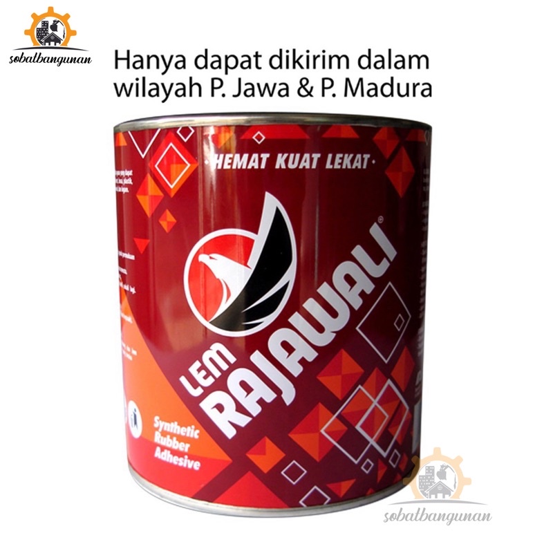 Jual LEM RAJAWALI KUNING 1 KG (600GR) / LEM KUNING KALENG / LEM ...