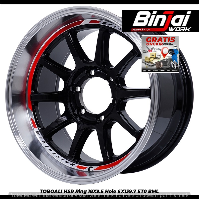 Jual Velg Mobil Buat Fortuner Hardtop Pajero Sport Hsr Toboali R Pelek Off Road Shopee