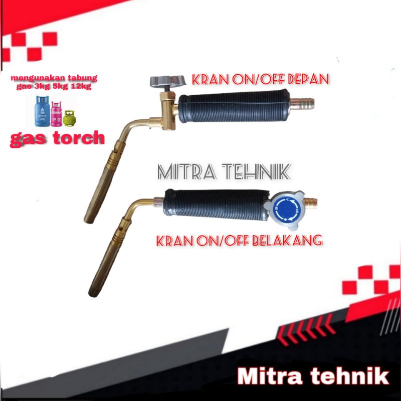 Jual kepala torch manual /Gas torch Blow torch bahan bakar gas flam gun