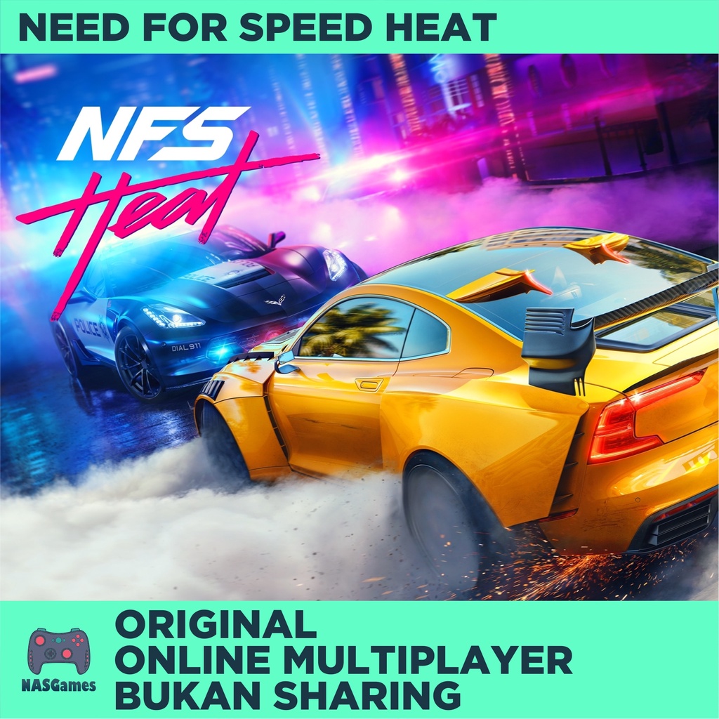 Jual Need for Speed Heat PC Original Online Multiplayer Bukan Sharing