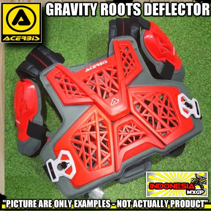 Jual ACERBIS GRAVITY ROOST DEFLECTOR Chest Body Protector - Pelindung ...