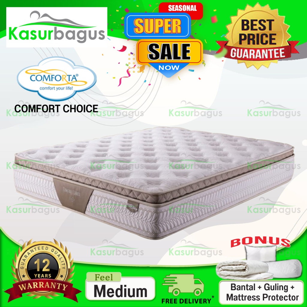 Jual kasur spring bed comforta comfort choice - Latex - Matrass