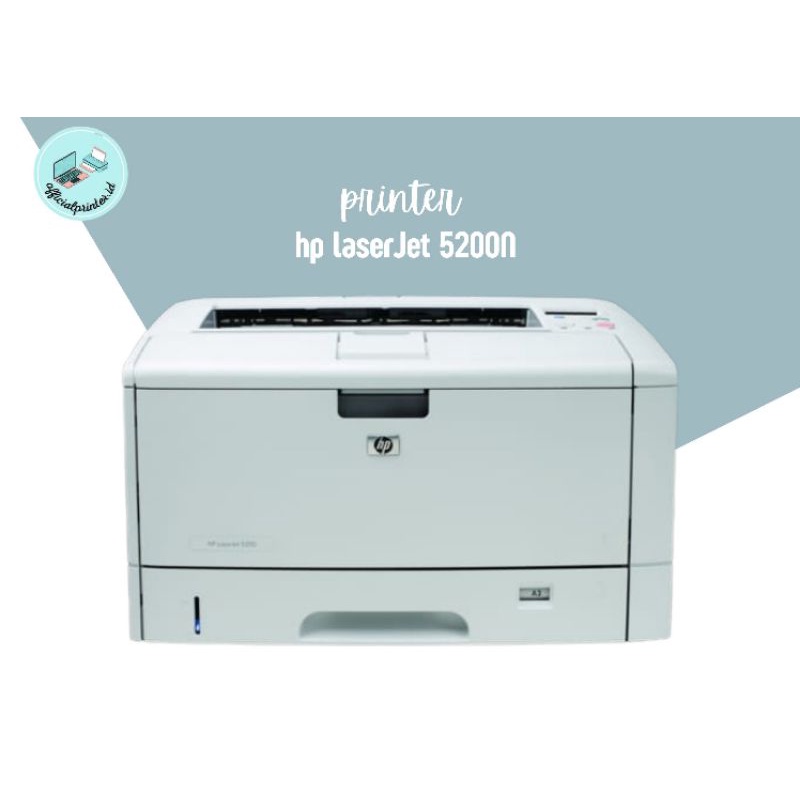 Jual Printer Laser Hp Lj 5200 5200n 5200dn 5200tn Paper Printer A3 Shopee Indonesia 5872