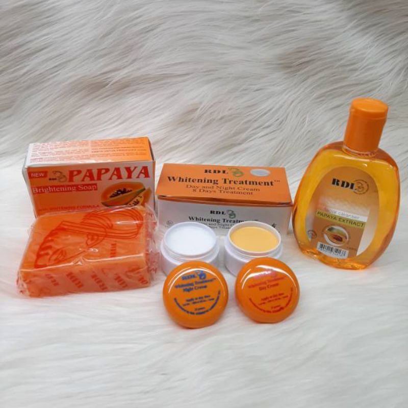 Jual paket produk kecantikan 3 in 1 baby face RDL botol , sabun pepaya ...