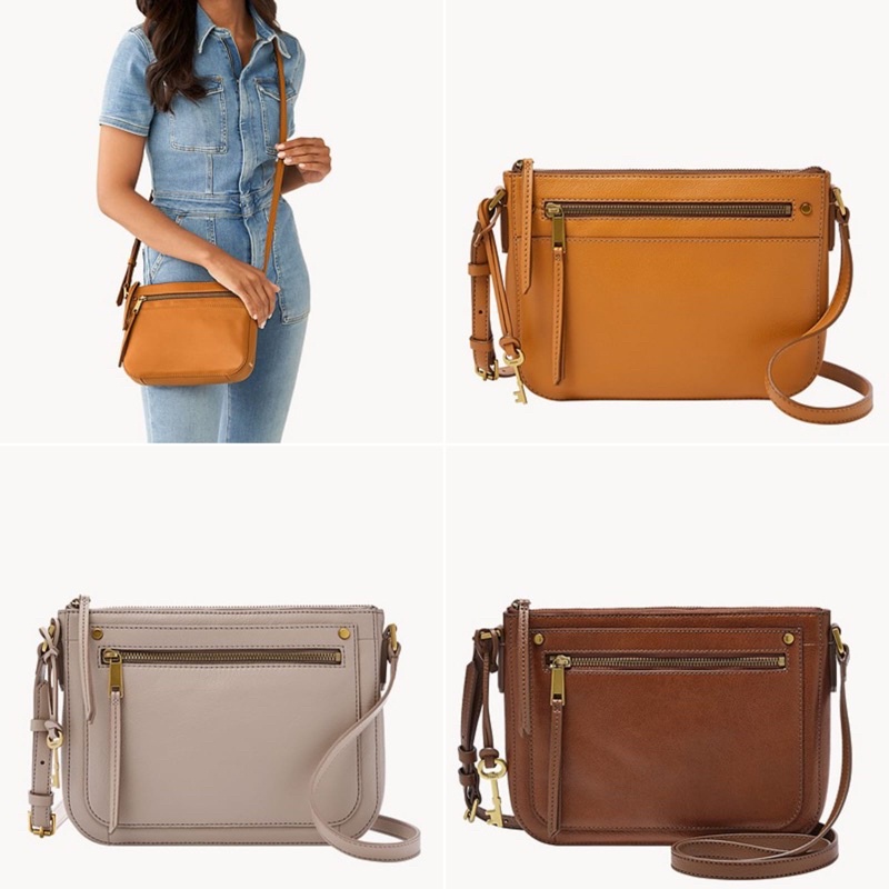 Jual Fossil Farrah Crossbody Original Authentic Shopee Indonesia