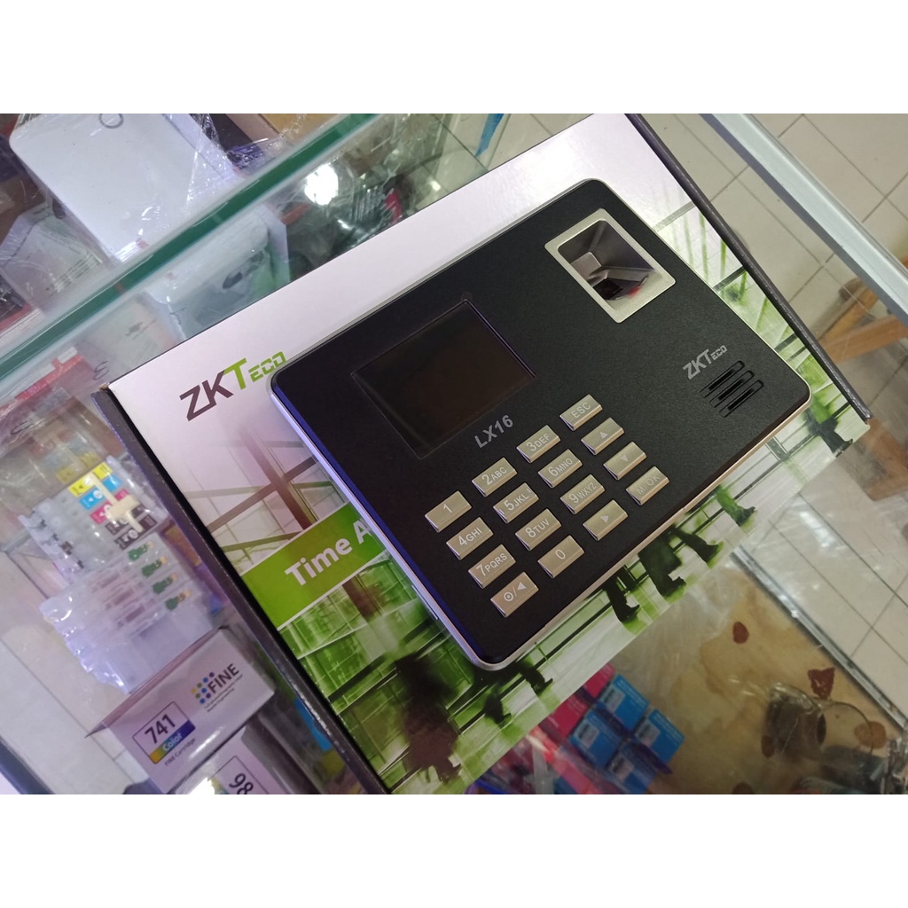 Jual Mesin Absensi Fingerprint ZKTeco LX16/Fingerprint ZKTeco LX16 ...
