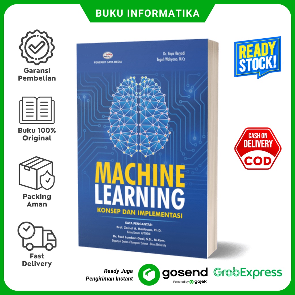 Jual BUKU MACHINE LEARNING (KONSEP DAN IMPLEMENTASI) | Shopee Indonesia