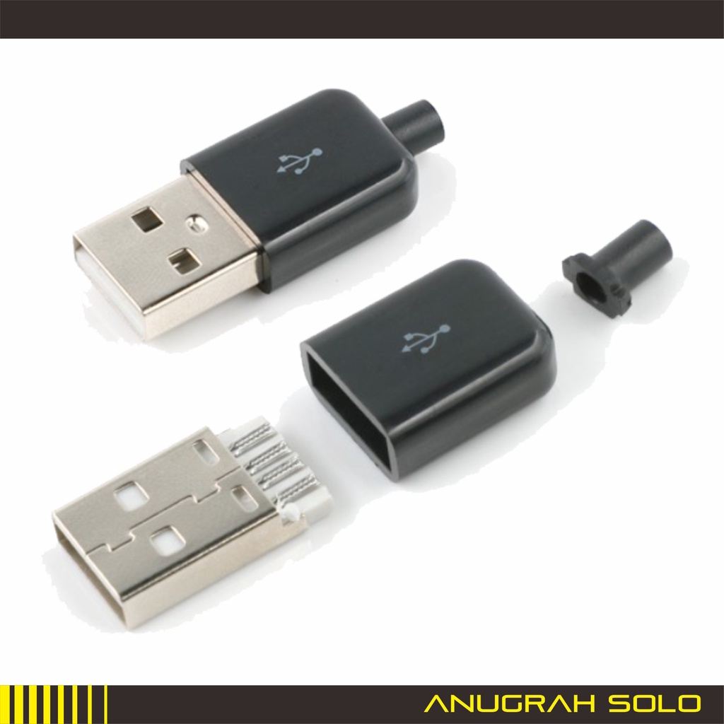 Jual SOKET USB JANTAN HITAM | Shopee Indonesia