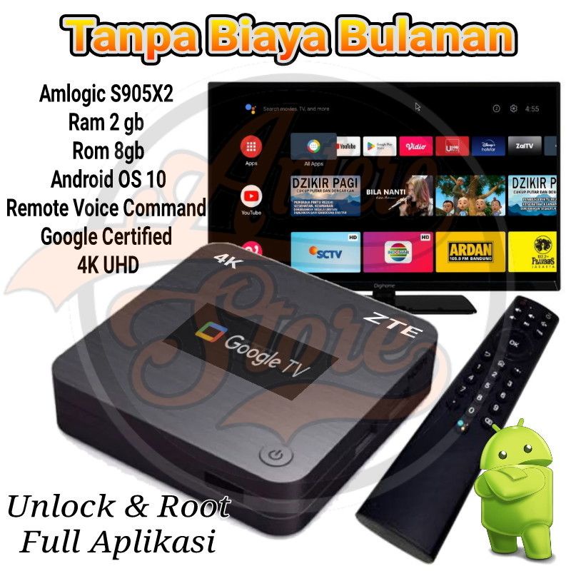 Jual Stb Android Tv Box B H V Os Full Aplikasi Siap Pakai