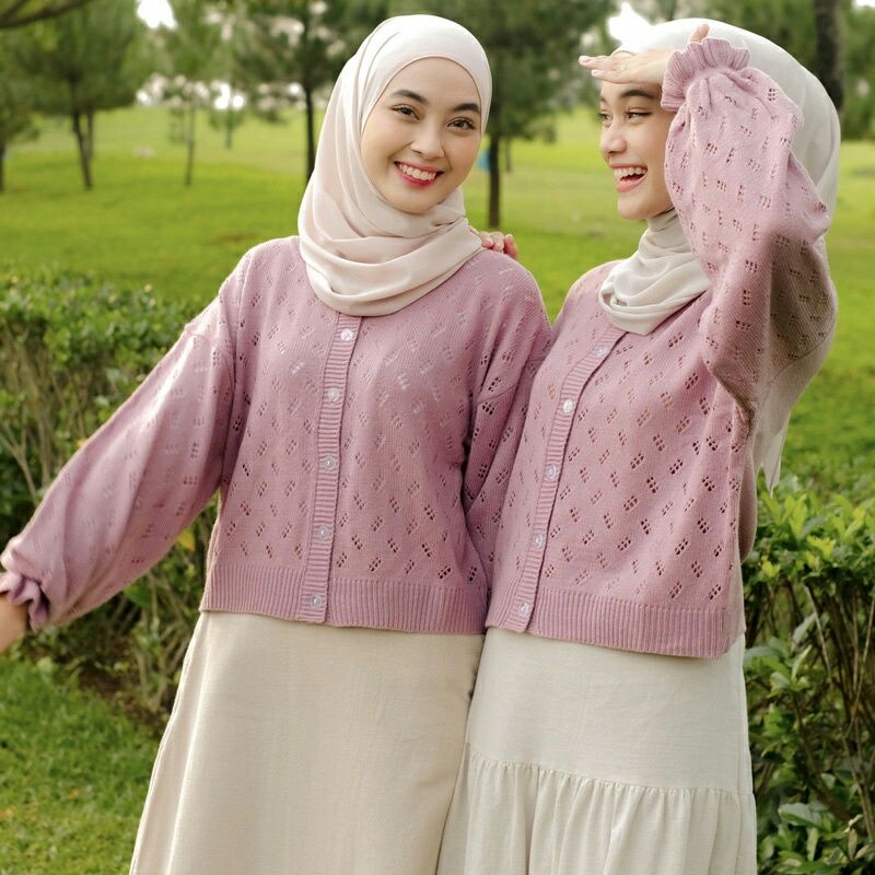 Jual [BISA COD] Cardygan / Poppy Kardigan Rajut / Cardigan Poppy Button ...