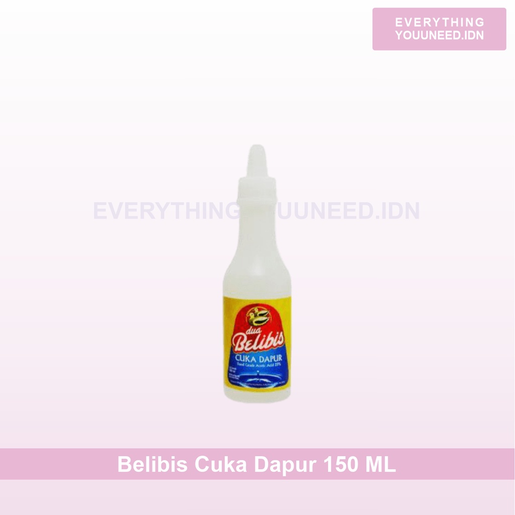 Jual Cuka Dapur Dua Belibis 150 Ml Shopee Indonesia