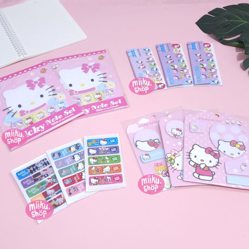Jual STICKY NOTE HELLO KITTY | Shopee Indonesia