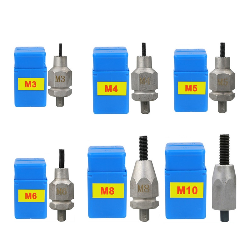 Jual PREORDER Listrik Rivet Nut Gun Adapter dengan 5 Pcs Batang Tarik ...