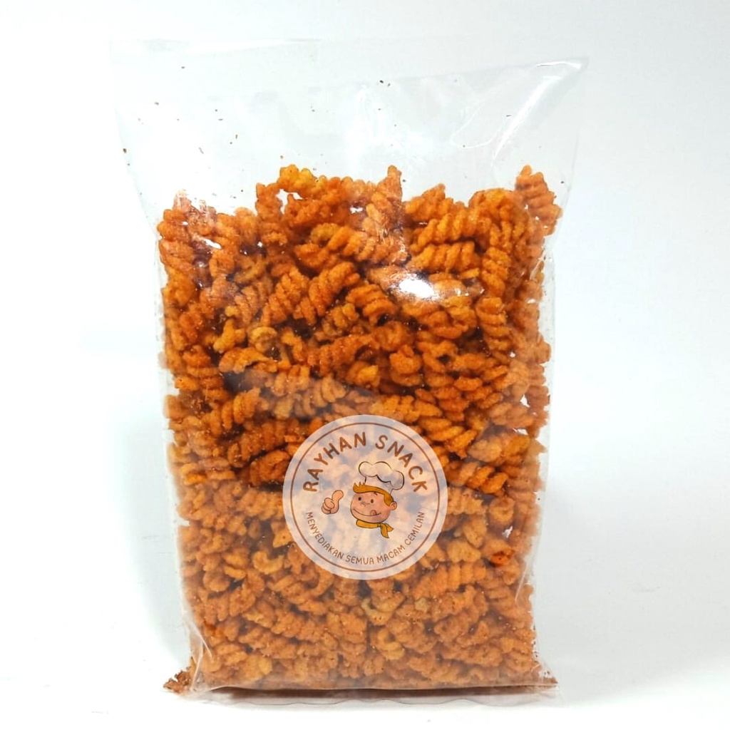 Jual Makaroni Spiral Gr Macaroni Ulir Varian Pedes Asin Shopee