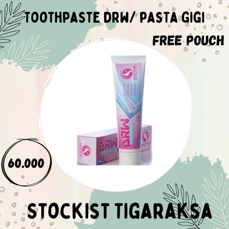 Jual DRW skincare original TOOTHPASTE / PASTA GIGI (penghilang karang ...