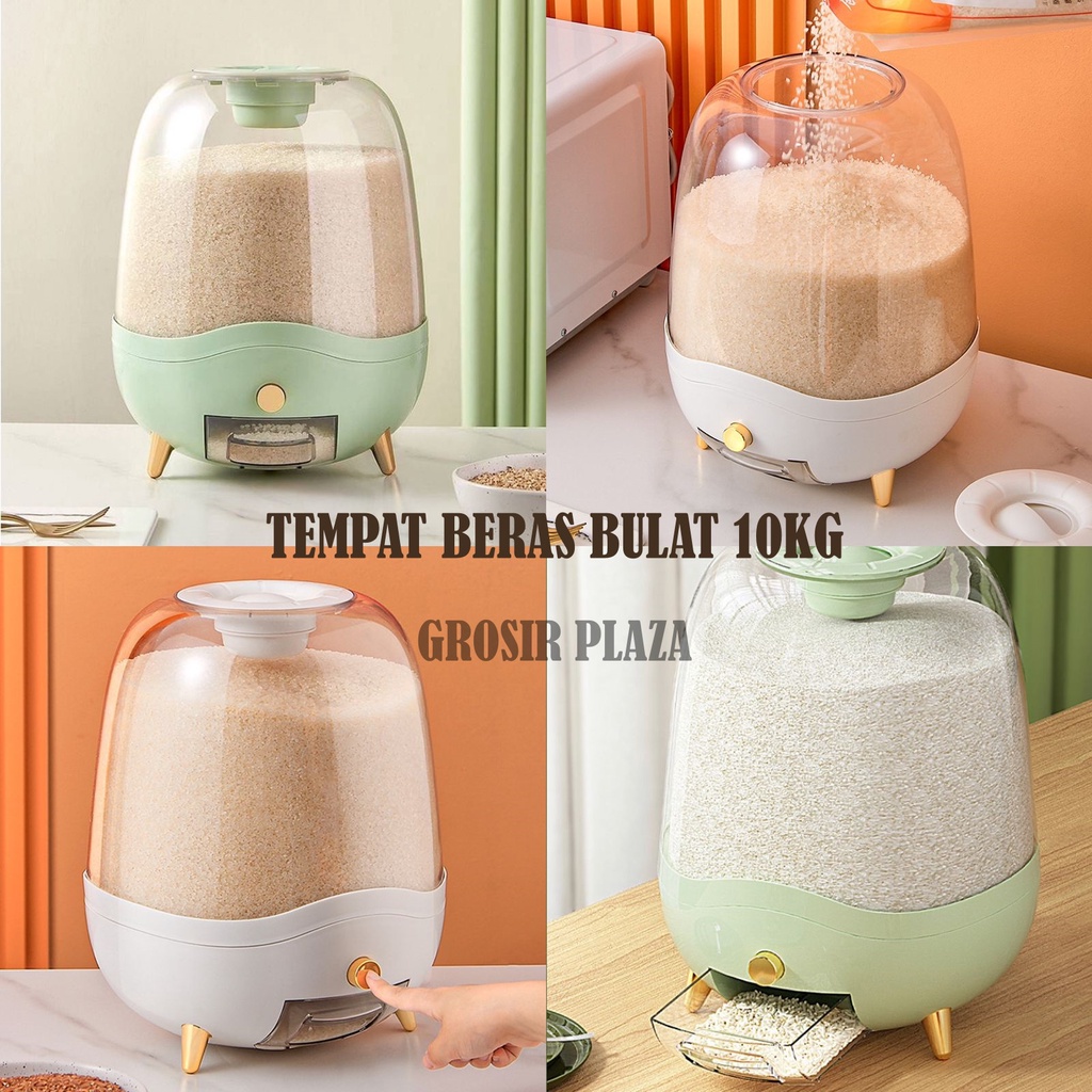 Jual Dispenser Beras / Rice Dispenser Tempat Wadah Penyimpanan Beras ...