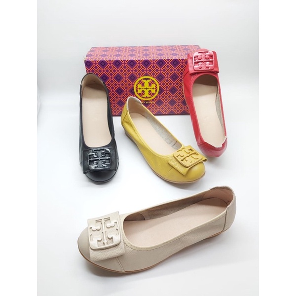 Jual SEPATU Tory burch WEDGE KULIT ASLI A08 TINGGI 3 5cm Shopee