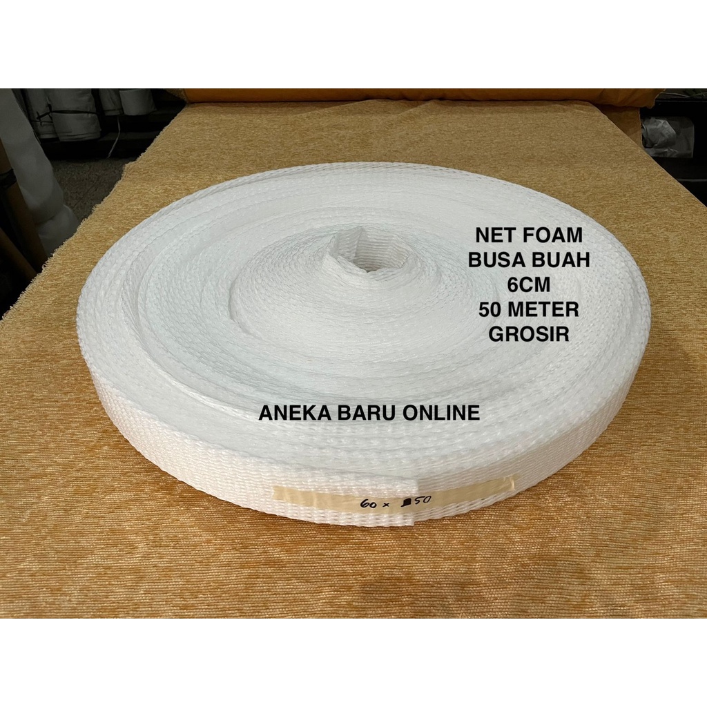 Jual FOAM NET GROSIR 6-7cm BESAR KECIL / BUNGKUS BUAH / BUSA BUAH ...